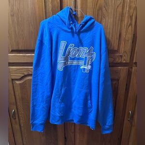 Blue Detroit Lions Football Hoodie Men’s  Size‎ XXL